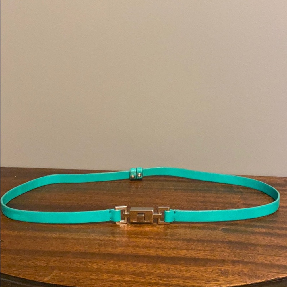 Great teal adjustable belt